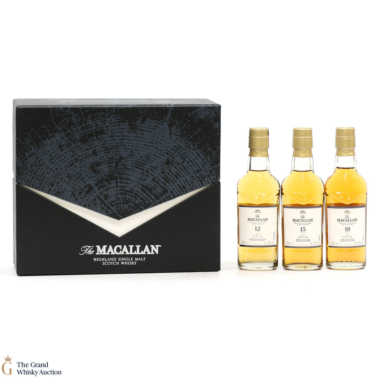 Macallan - 12, 15 & 18 YO Double Cask Set (3 x 5cl)