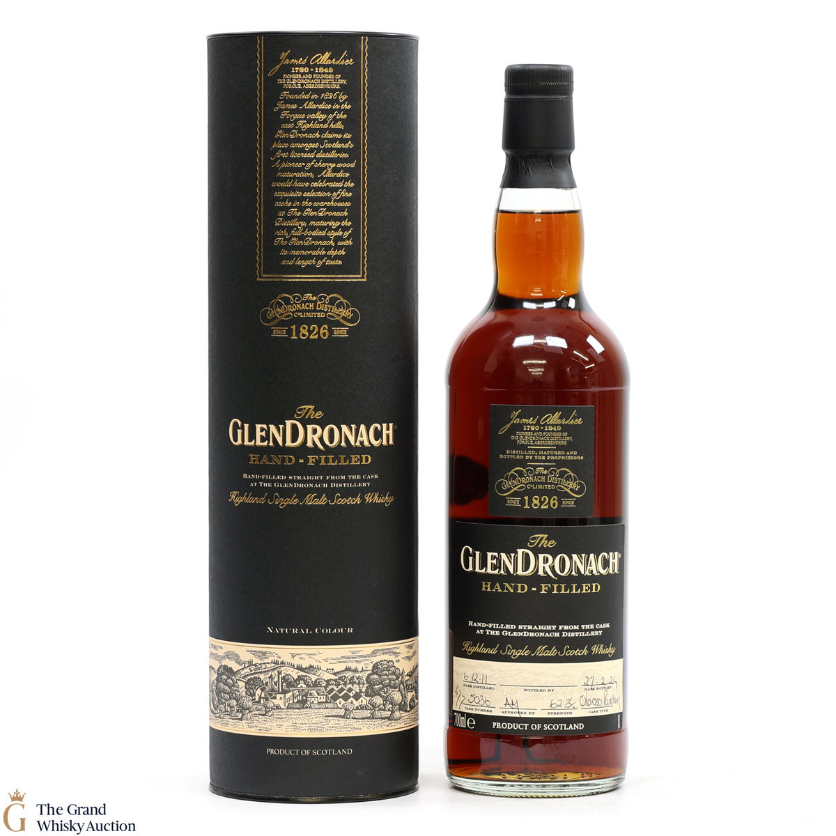 Glendronach - 12 Year Old 2011 Hand Filled Cask Strength Oloroso #5036
