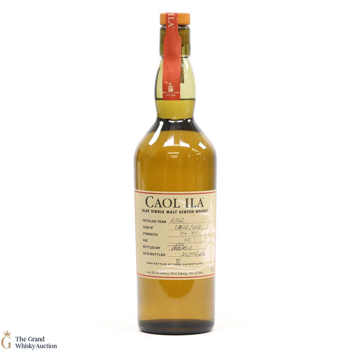 Caol Ila - 10 Year Old 2012 #2022/002 - Hand Fill