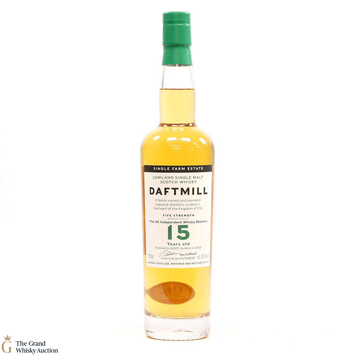 Daftmill - 15 Year Old Fife Strength 2023 - UK Independent Whisky Retailers