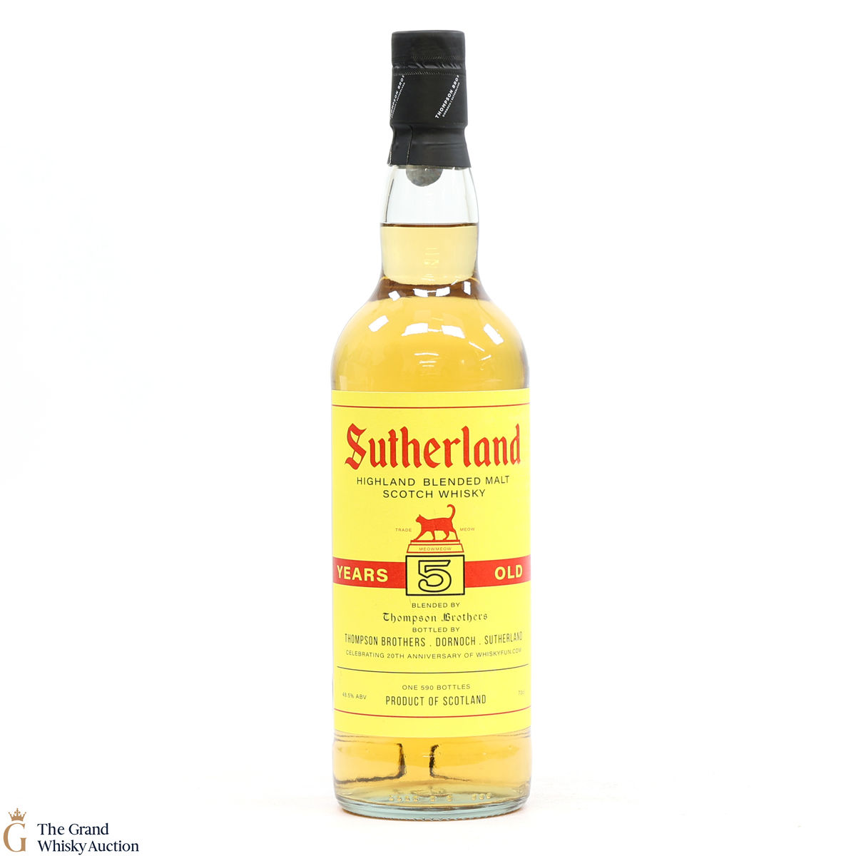 Sutherland - 5 Year Old - Thompson Bros - 20th Anniversary of WhiskyFun