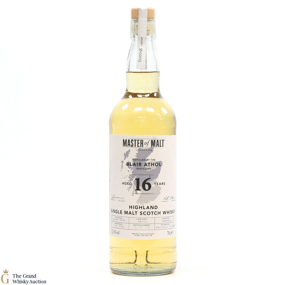 Blair Athol - 16 Year Old - Master of Malt #205