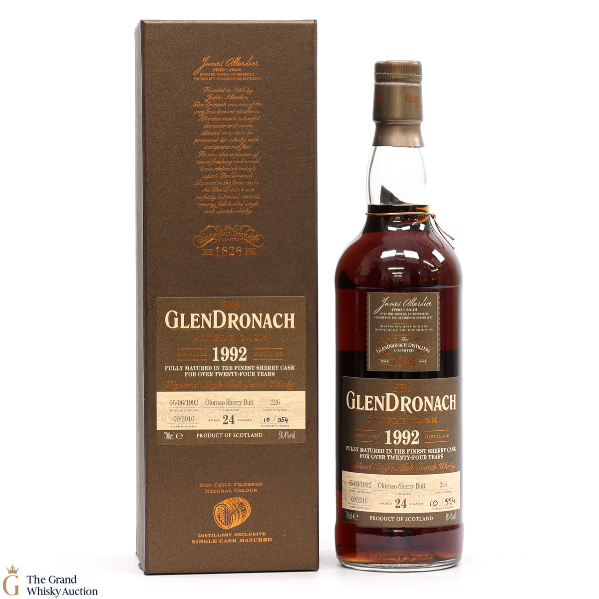 GlenDronach - 24 Year Old - 1992 Single Cask #226