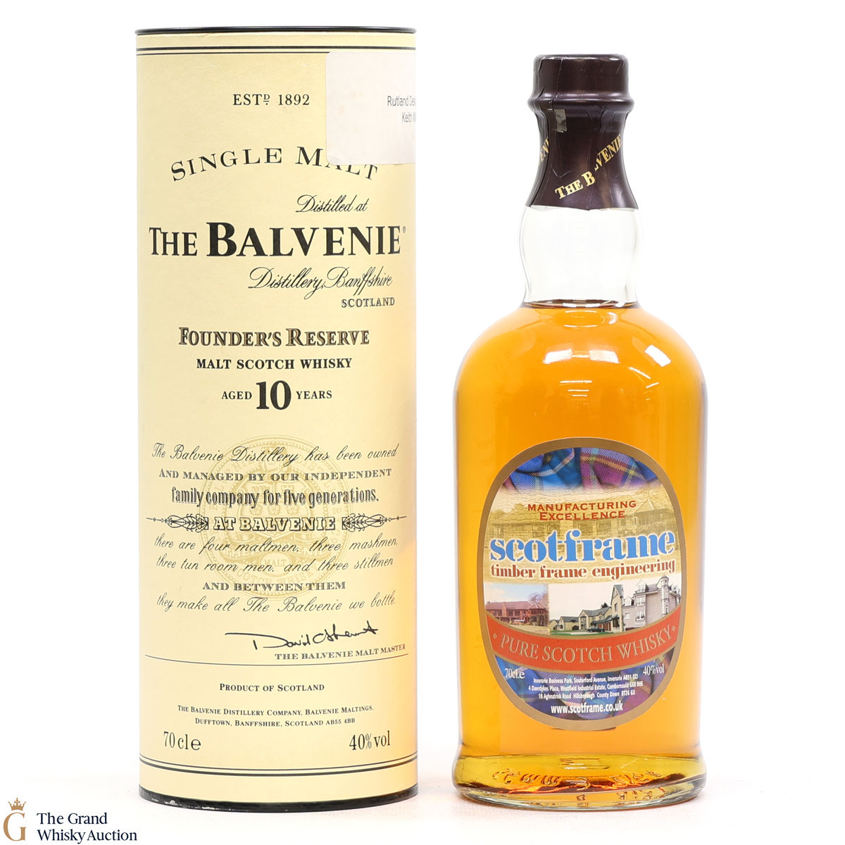 Balvenie - 10 Year Old - Founder's Reserve - Scotframe