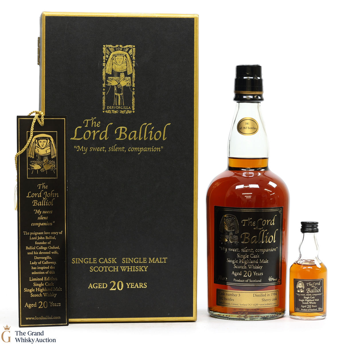 Lord Balliol - 20 Year Old 1984 - Sherry Cask #3 (70cl & 5cl)
