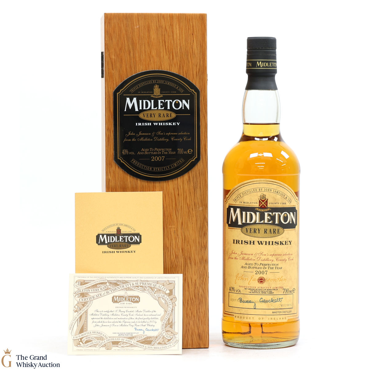 Midleton - Very Rare - 2007 Vintage Release - Irish Whiskey