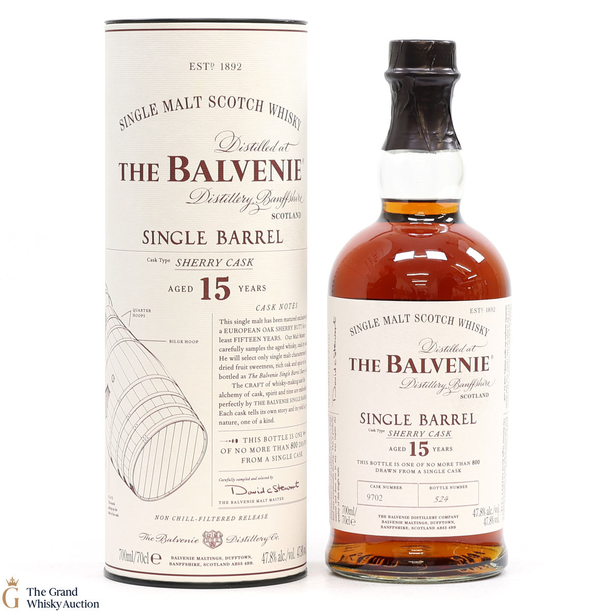 Balvenie - 15 Year Old - Single Sherry Barrel #9702