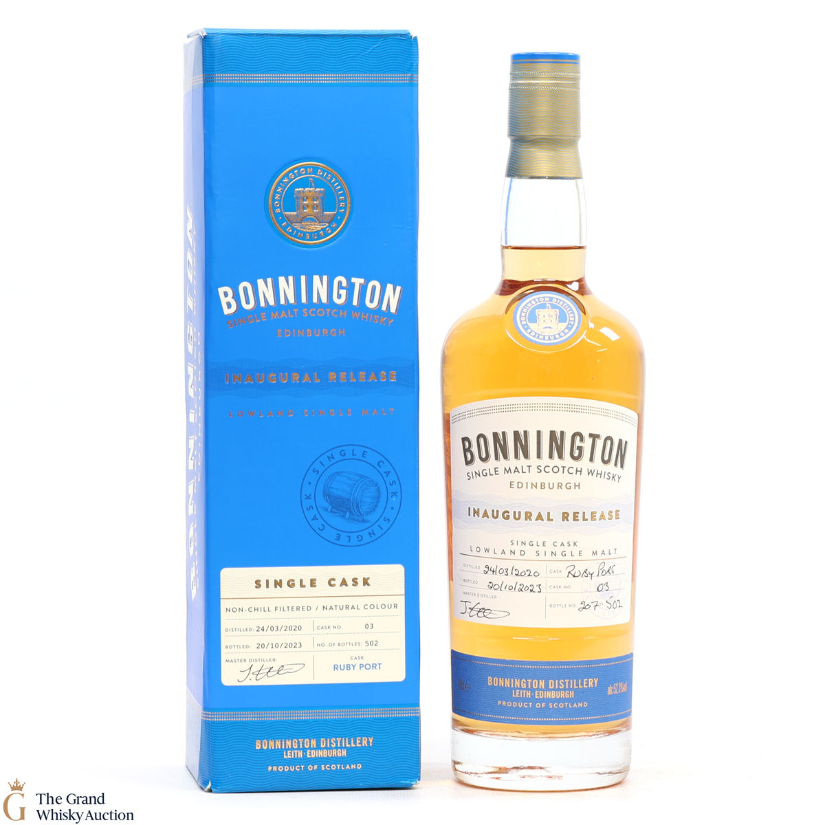 Bonnington - 3 Year Old 2020 - Ruby Port Cask #3 - Inaugural Release
