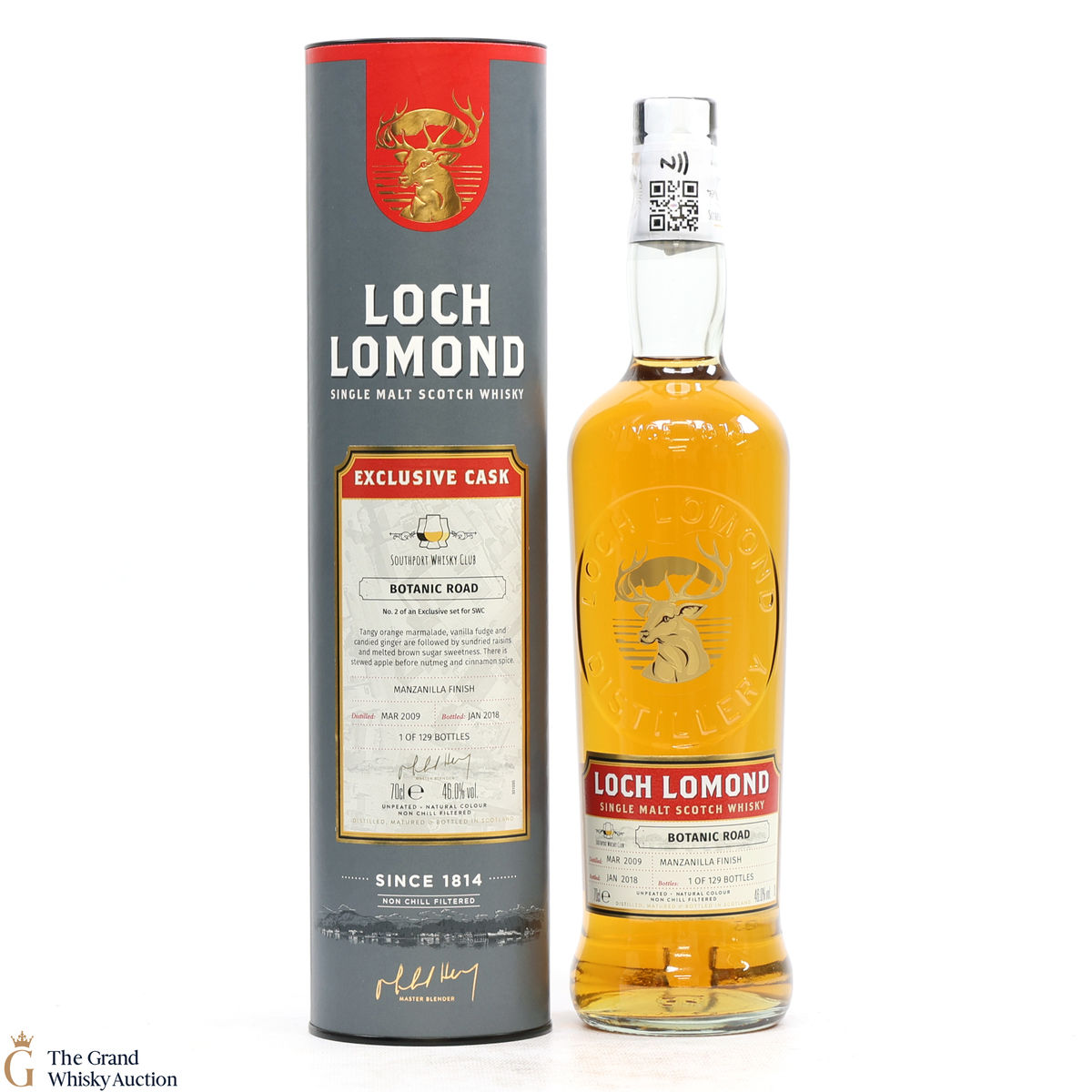 Loch Lomond - 2009 Botanic Road Southport Whisky Club Exclusive Cask