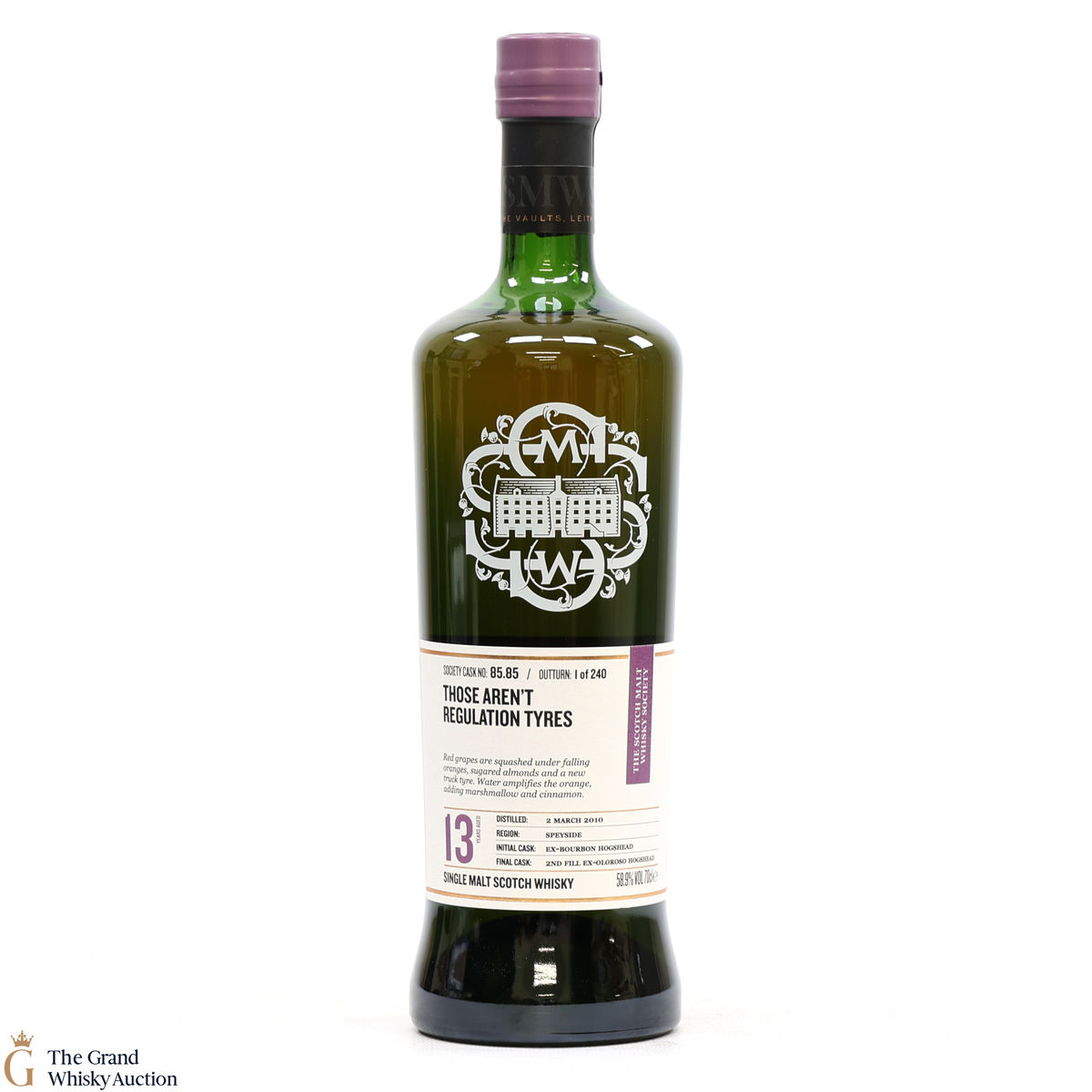 Glen Elgin - 13 Year Old 2010 - SMWS 85.85 - Those Aren't Regulation Tyres