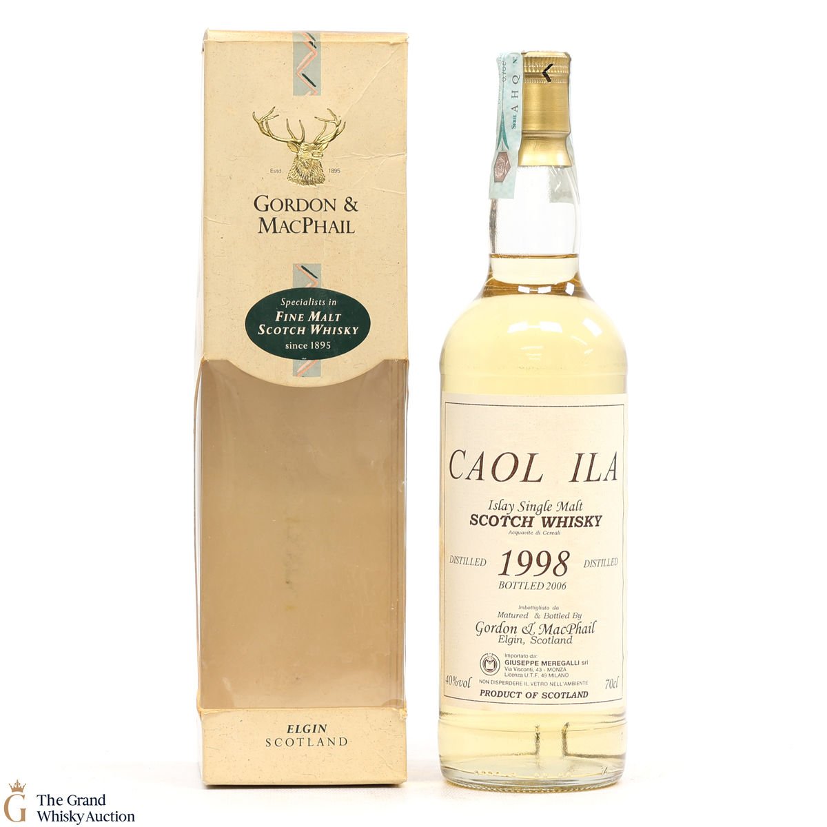 Caol Ila - 1998 Bottled 2006 - Gordon & MacPhail