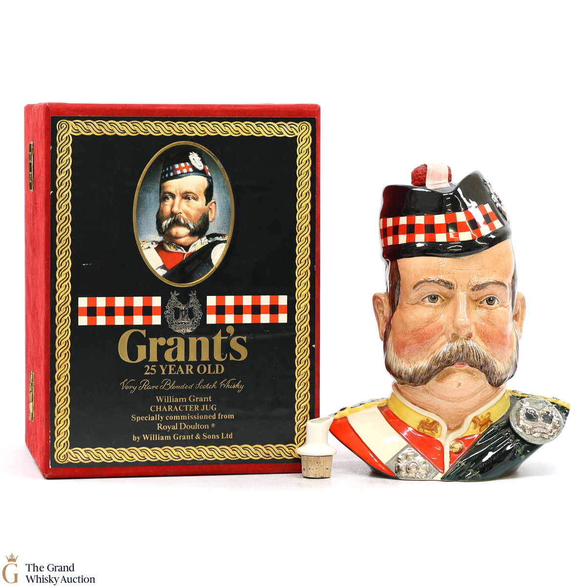 Grant's - 25 Year Old - Character Jug (75cl)
