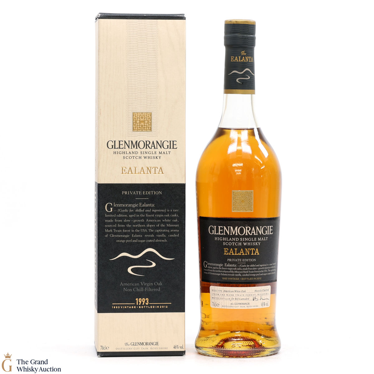 Glenmorangie - Ealanta (1993) - Private Edition