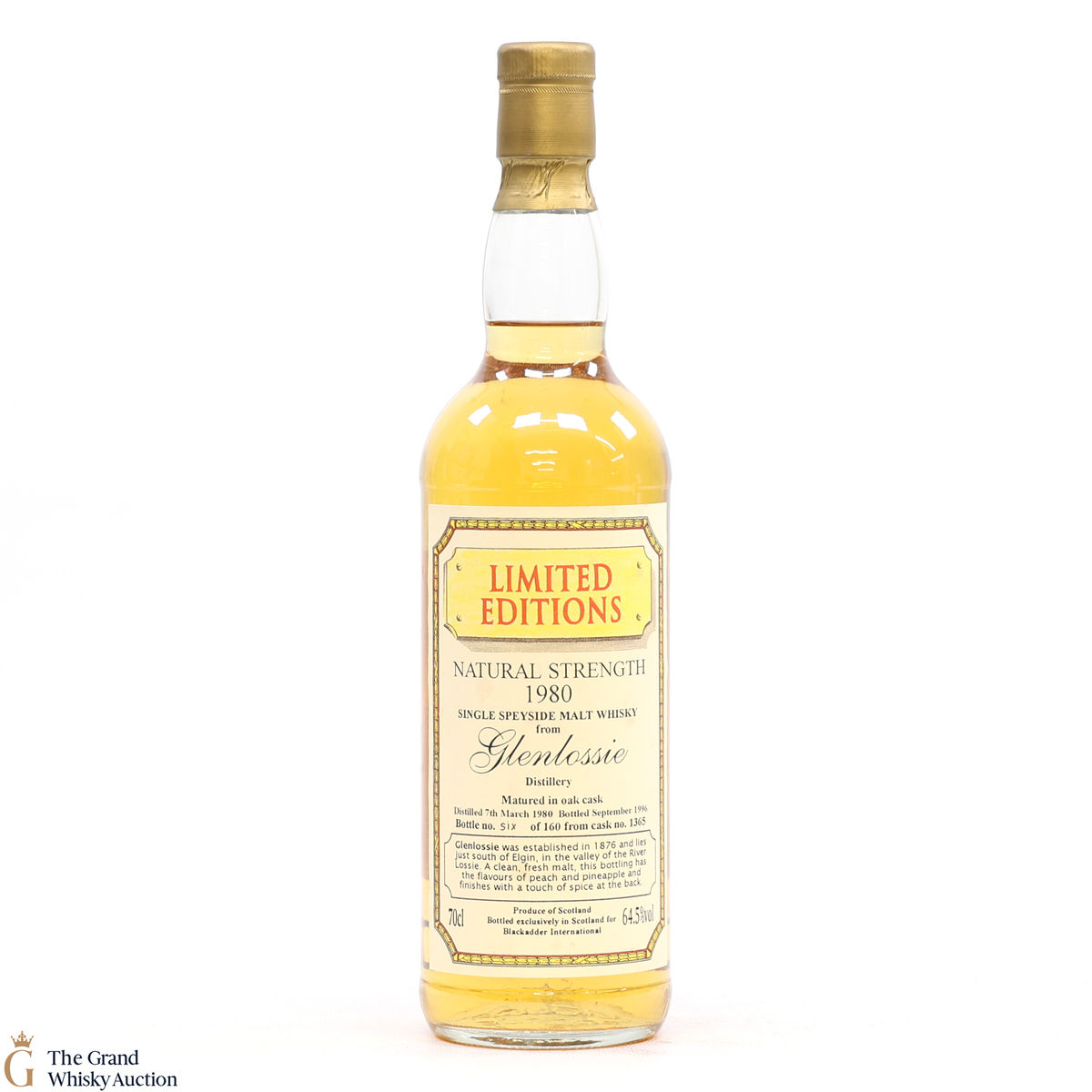 Glenlossie - 1980 - Blackadder