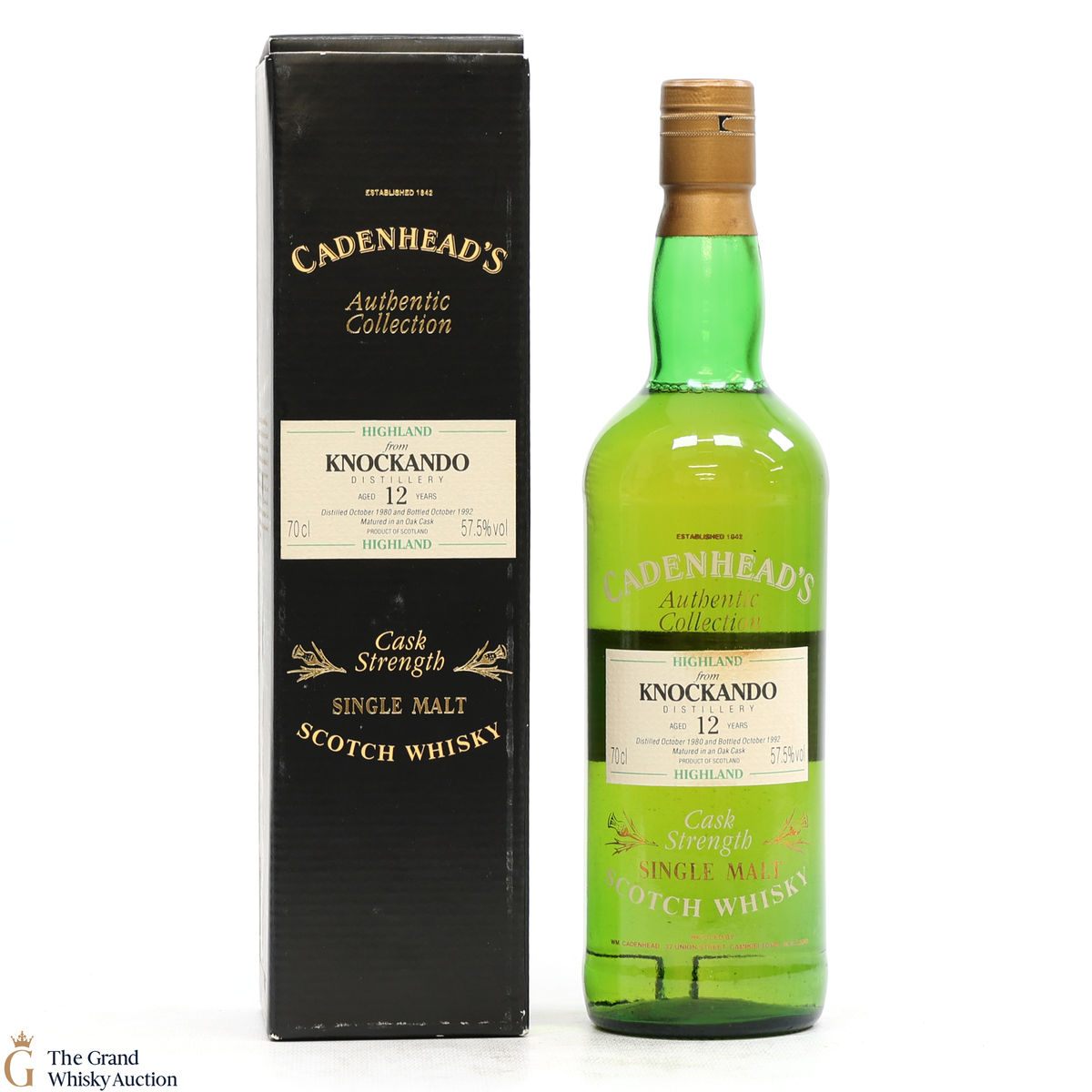 Knockando - 12 Year Old - Cadenhead's Authentic Collection