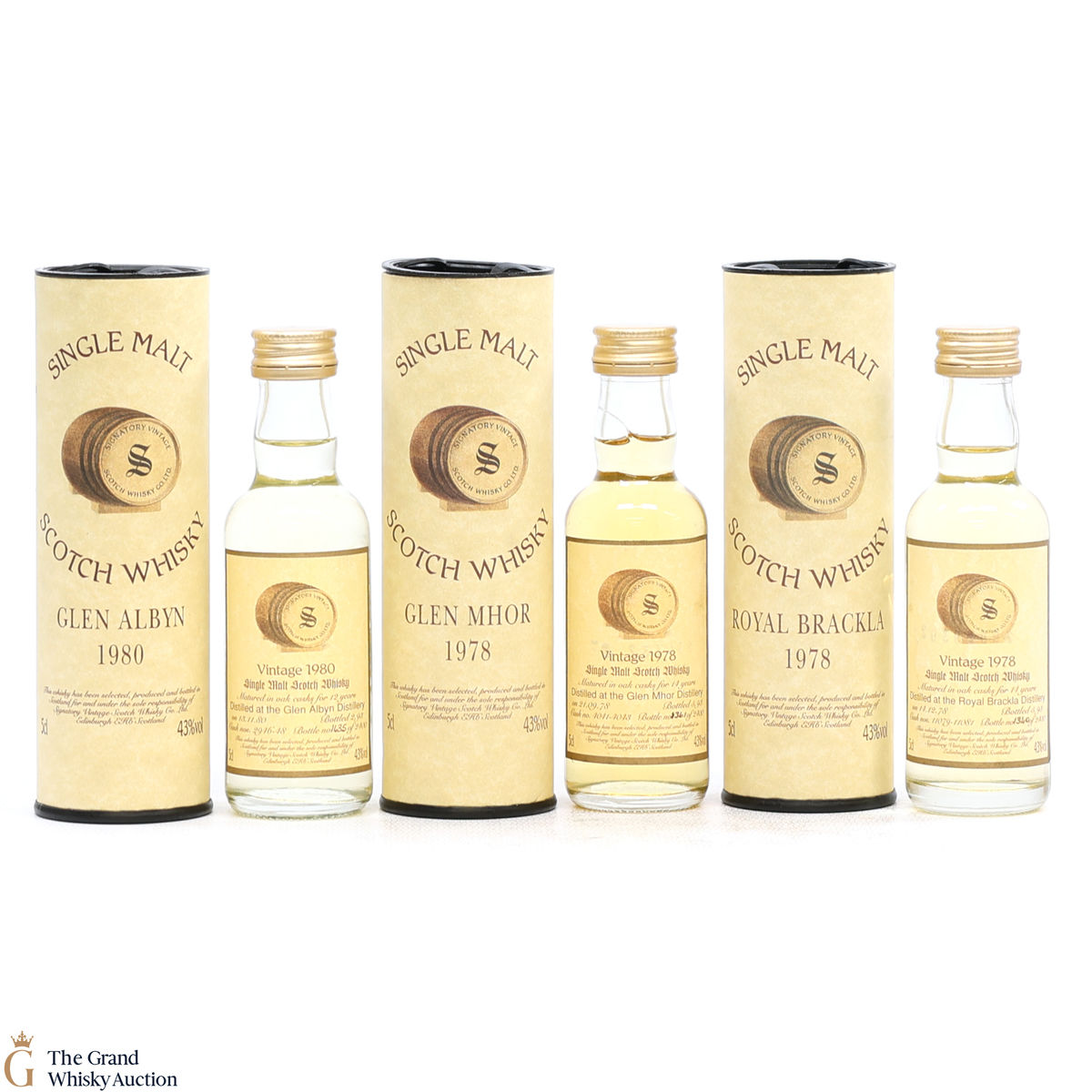 Signatory - Assorted Minis (3 x 5cl)