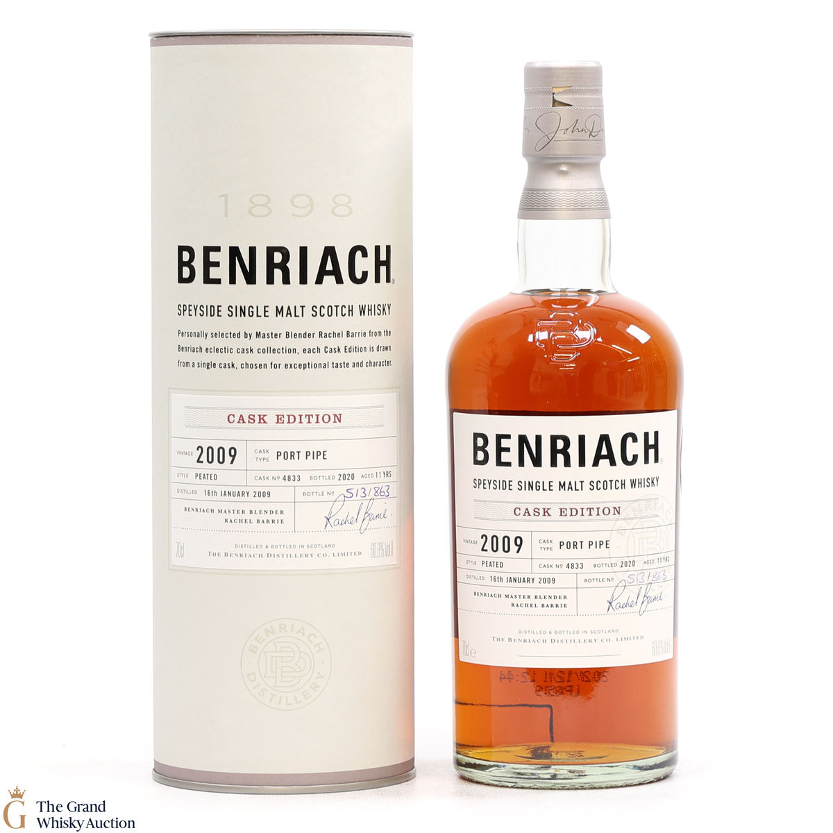 Benriach - 11 Year Old 2009 Port Pipe - Cask Edition