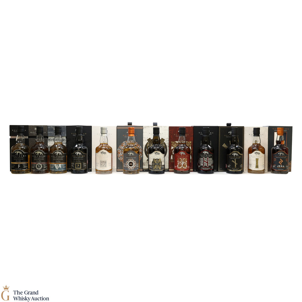 Wolfburn - Kylver Series 1-12 (12x70cl)