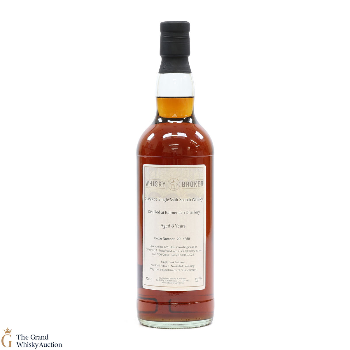 Balmenach - 8 Year Old 2013 - Whisky Broker #12A