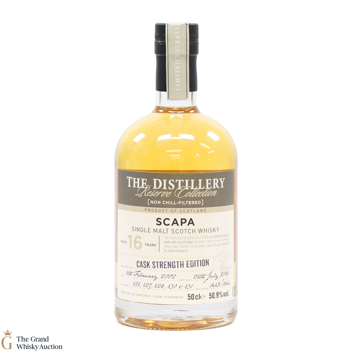 Scapa - 16 Year Old 2002 - Cask Strength - Distillery Reserve (50cl)