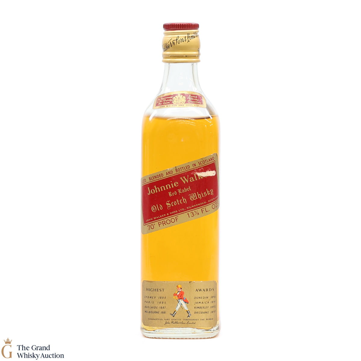 Johnnie Walker - Red Label 1970s - 70 Proof (13 1/3 Fl.Oz)