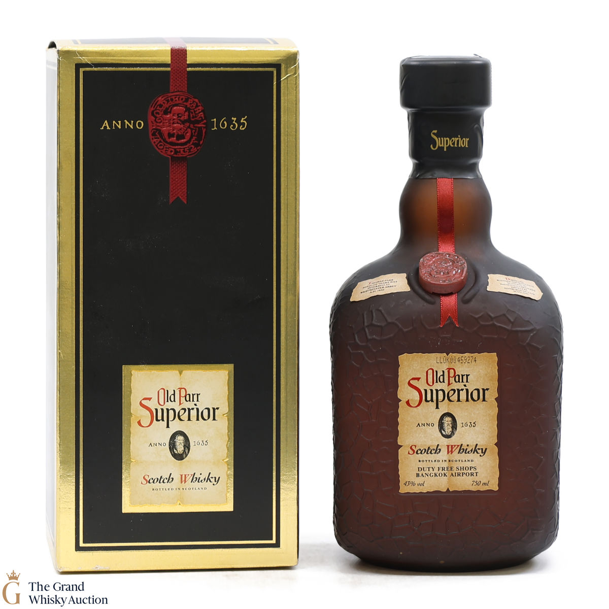 Grand Old Parr - Superior - Bangkok Airport (75cl)