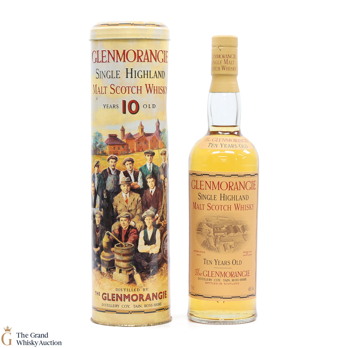 Glenmorangie - 10 Year Old 1990s Tin