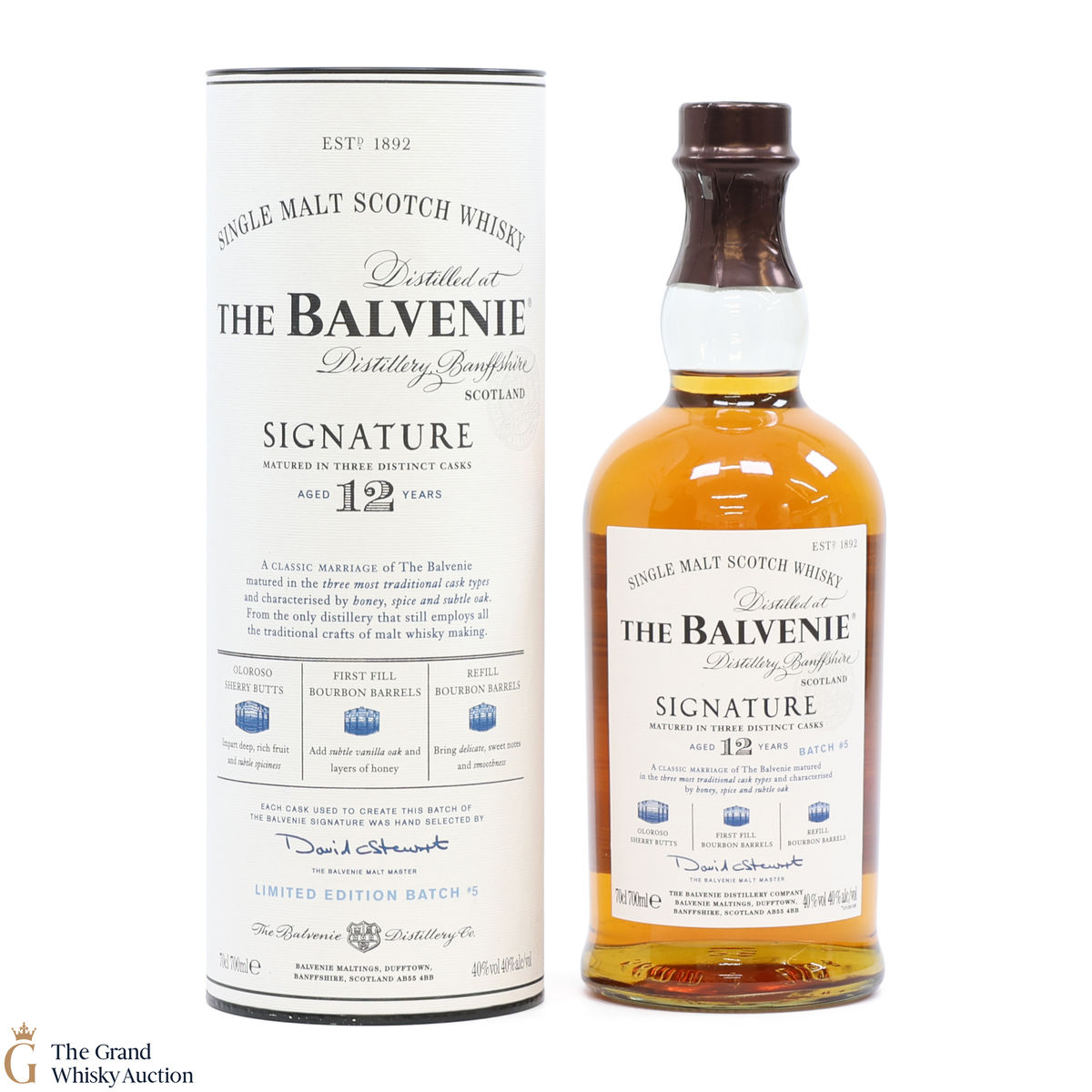Balvenie - 12 Year Old -  Signature - Batch #5