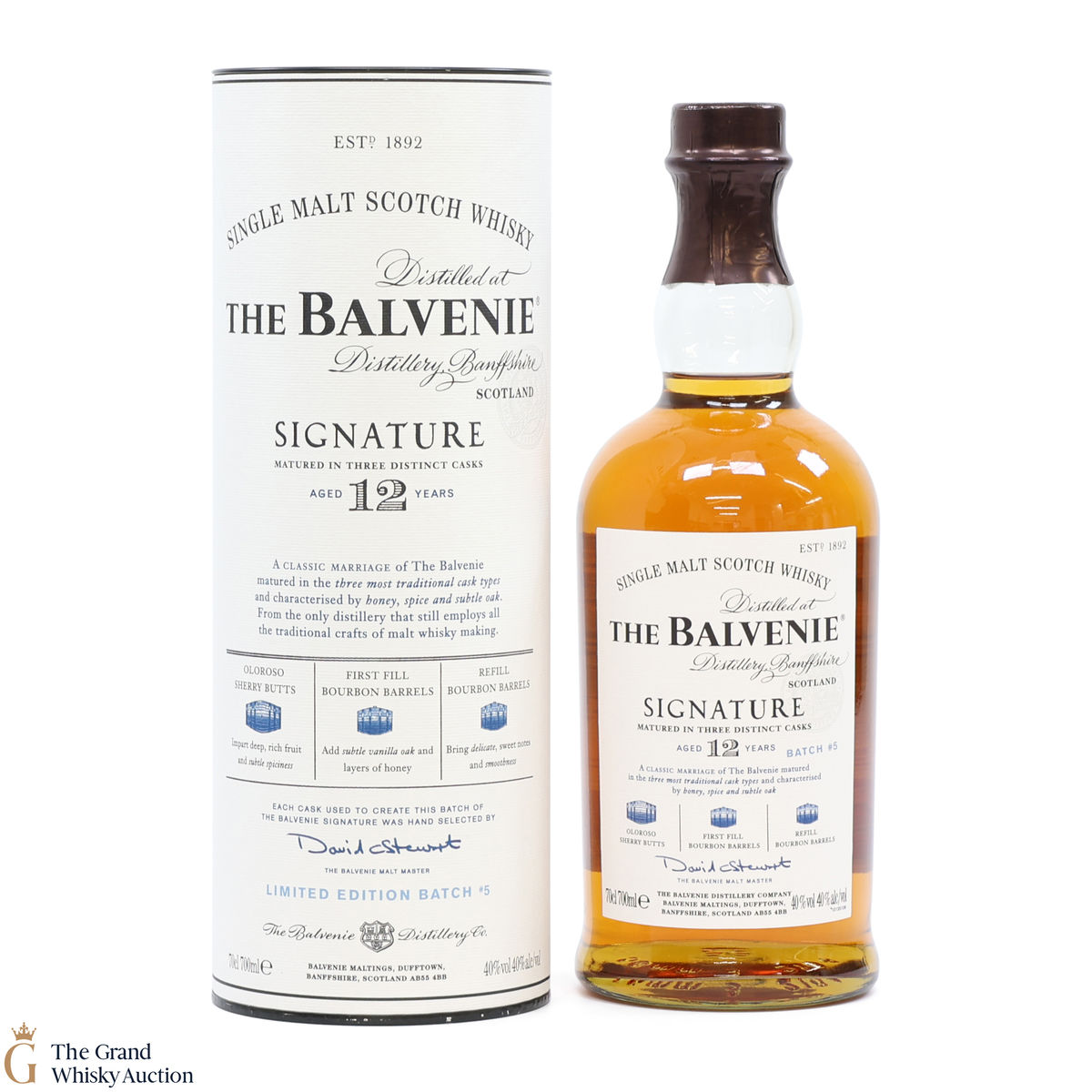 Balvenie - 12 Year Old -  Signature - Batch #5