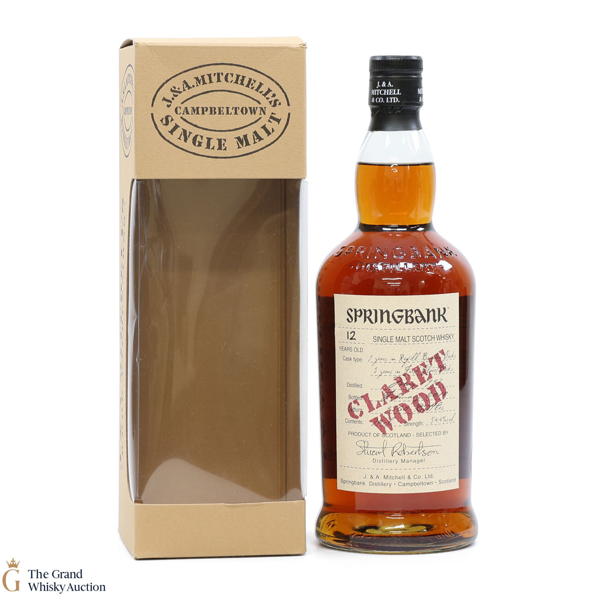 Springbank - 12 Year Old 1997 Claret Wood 
