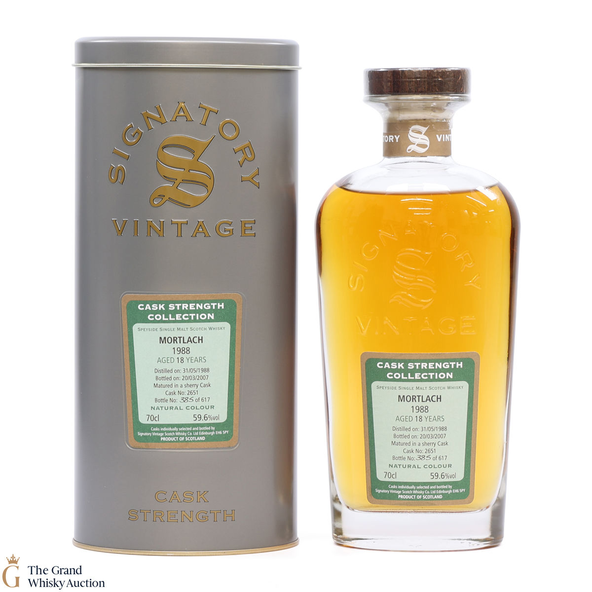 Mortlach - 18 Year Old 1988 #2651 - Signatory Cask Strength Collection