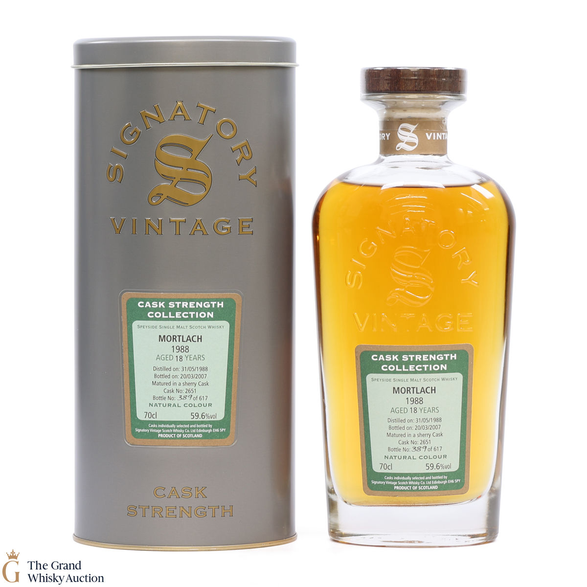 Mortlach - 18 Year Old 1988 #2651 - Signatory Cask Strength Collection