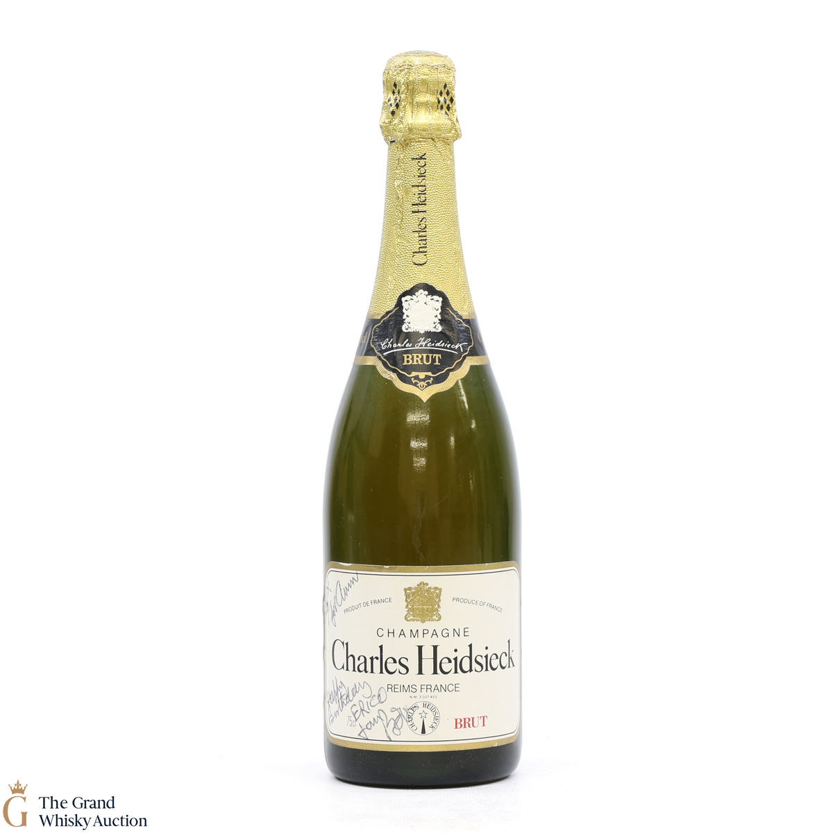 Charles Heidsieck - Brut Champagne (75cl) SIGNED