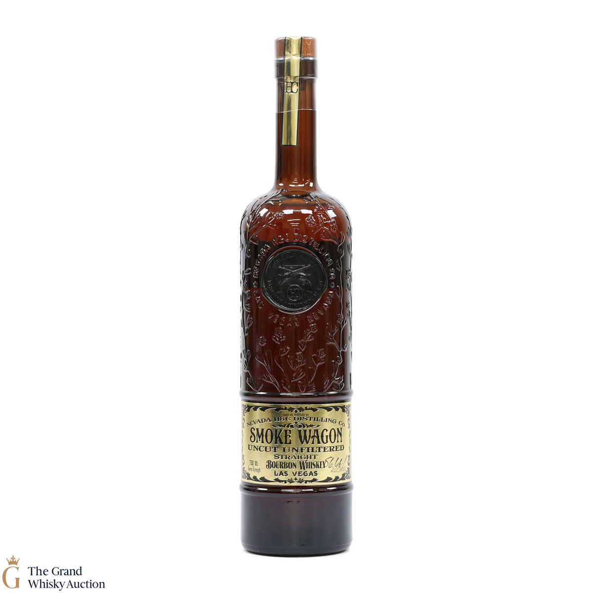 Smoke Wagon - Uncut Unfiltered - Straight Bourbon Batch #159 G (75cl)