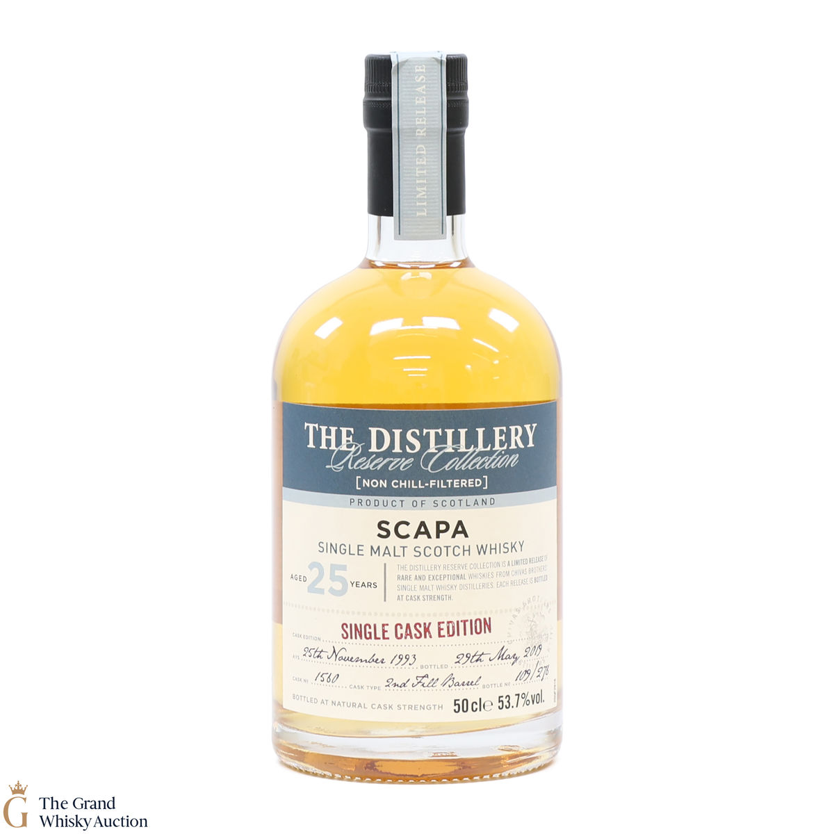 Scapa - 25 Year Old 1993 - #1560 Distillery Reserve (50cl)