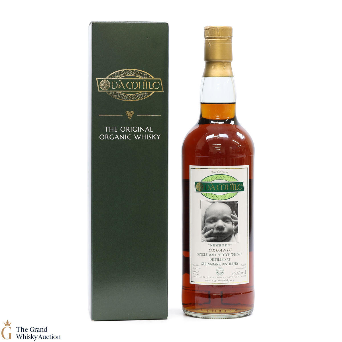 Springbank - 15 Year Old -  1992 Single Cask #237 - Da Mhile Newborn