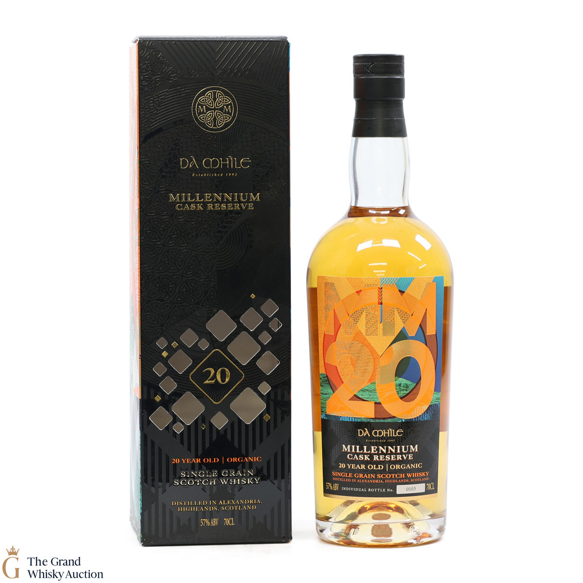 Da Mhile - 20 Year Old Organic Single Grain - Millennium Cask Reserve