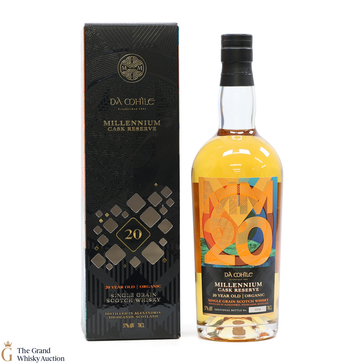 Da Mhile - 20 Year Old Organic Single Grain - Millennium Cask Reserve