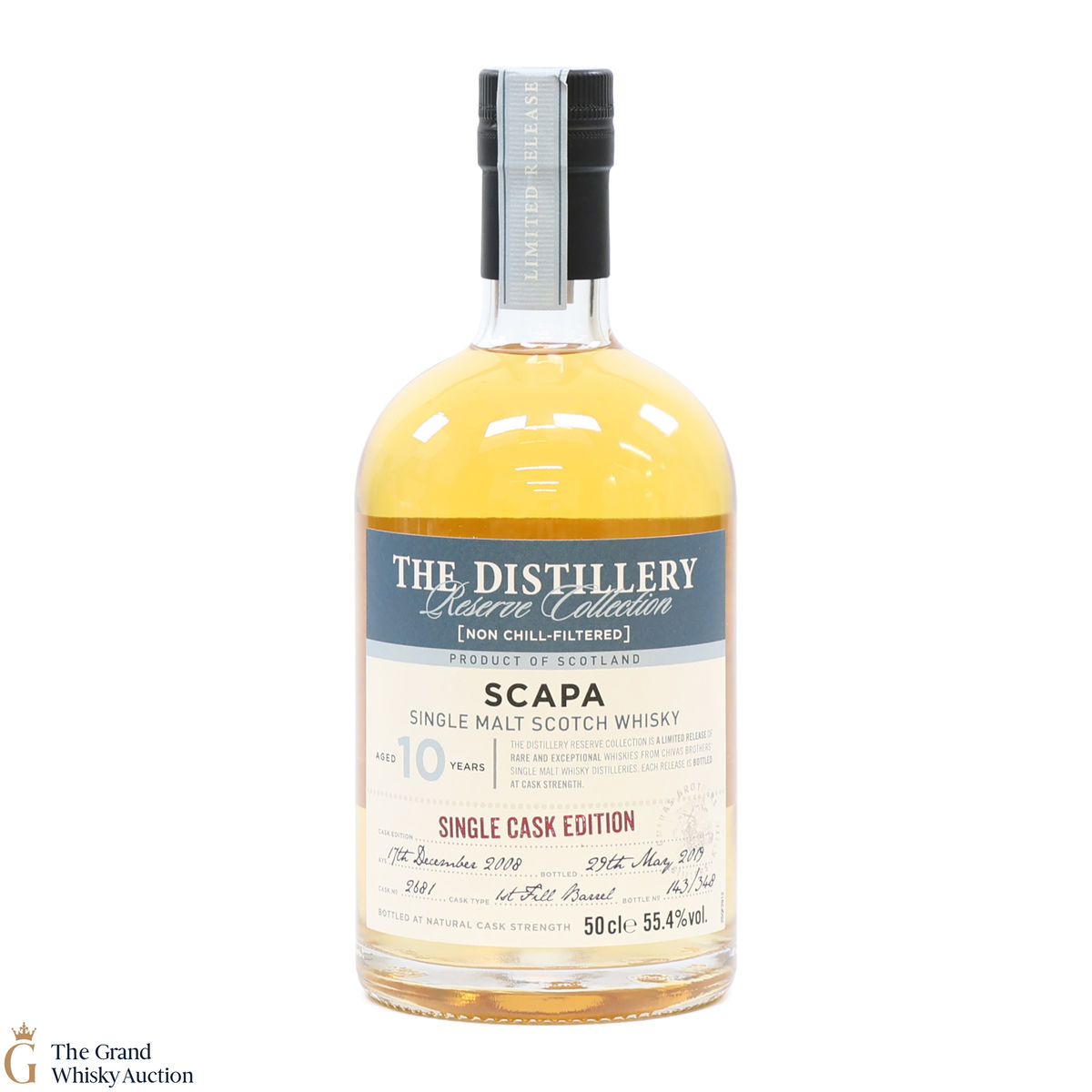 Scapa - 10 Year Old - Single Cask #2681 - Distillery Reserve (50cl)