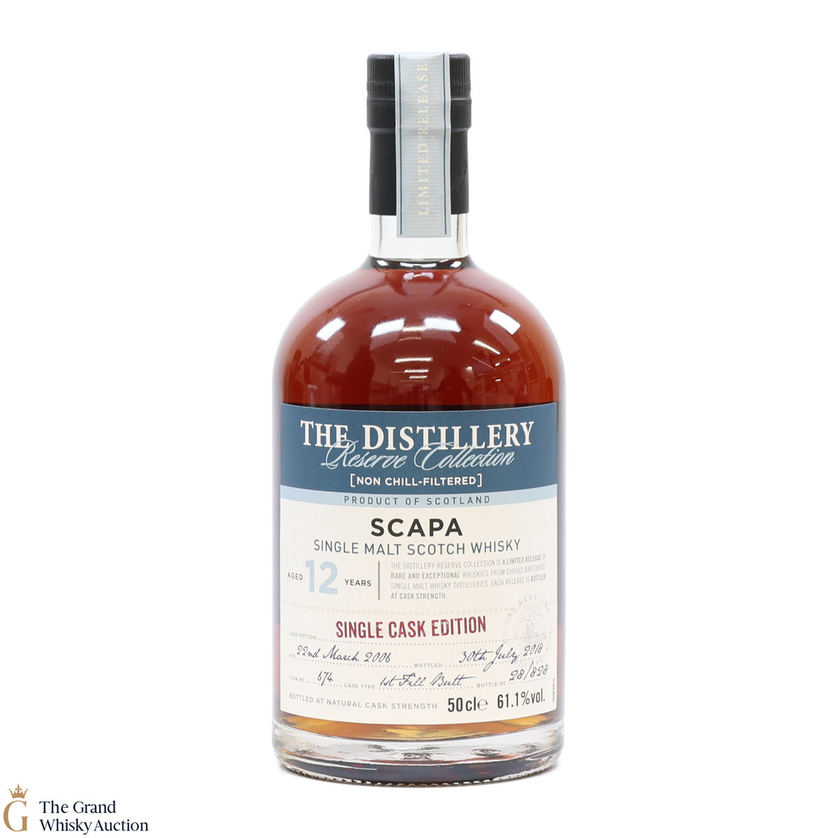 Scapa - 12 Year Old 2006 - Single Cask #674 - Distillery Reserve (50cl)