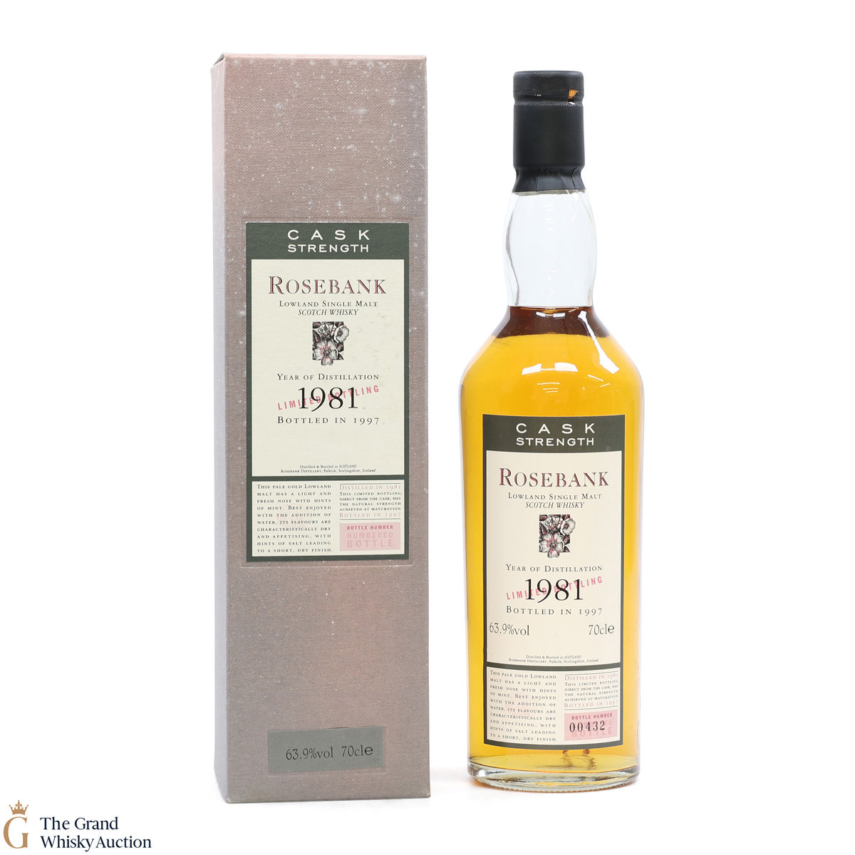 Rosebank  - 1981 Flora & Fauna - Cask Strength