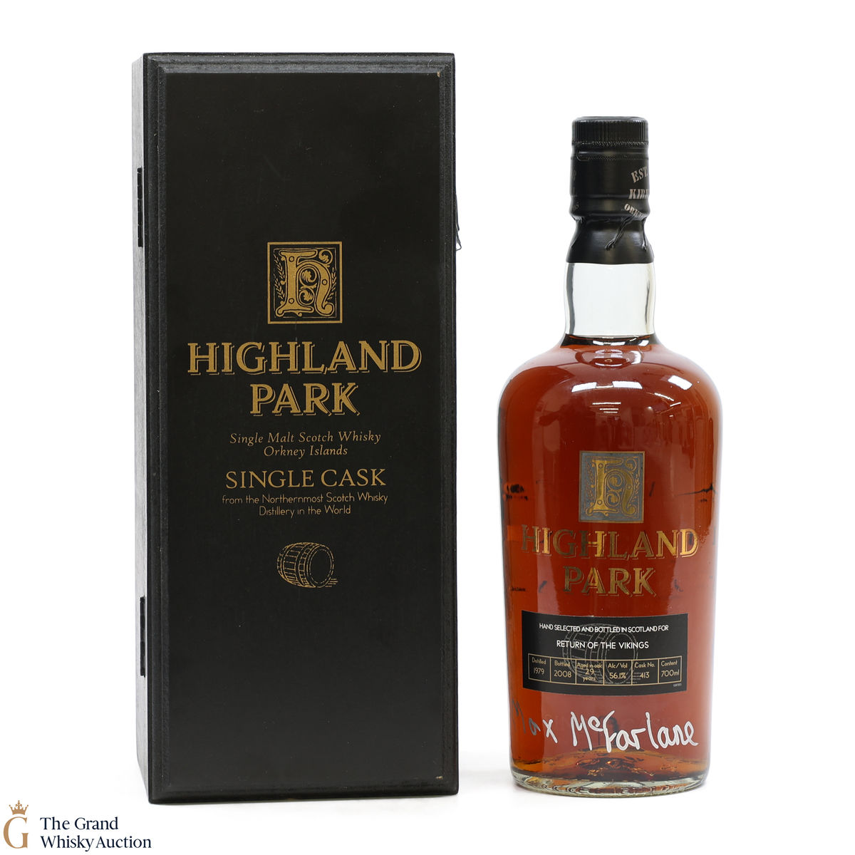 Highland Park - 29 Year Old 1979 - Return of the Vikings Cask #413 (SIGNED)