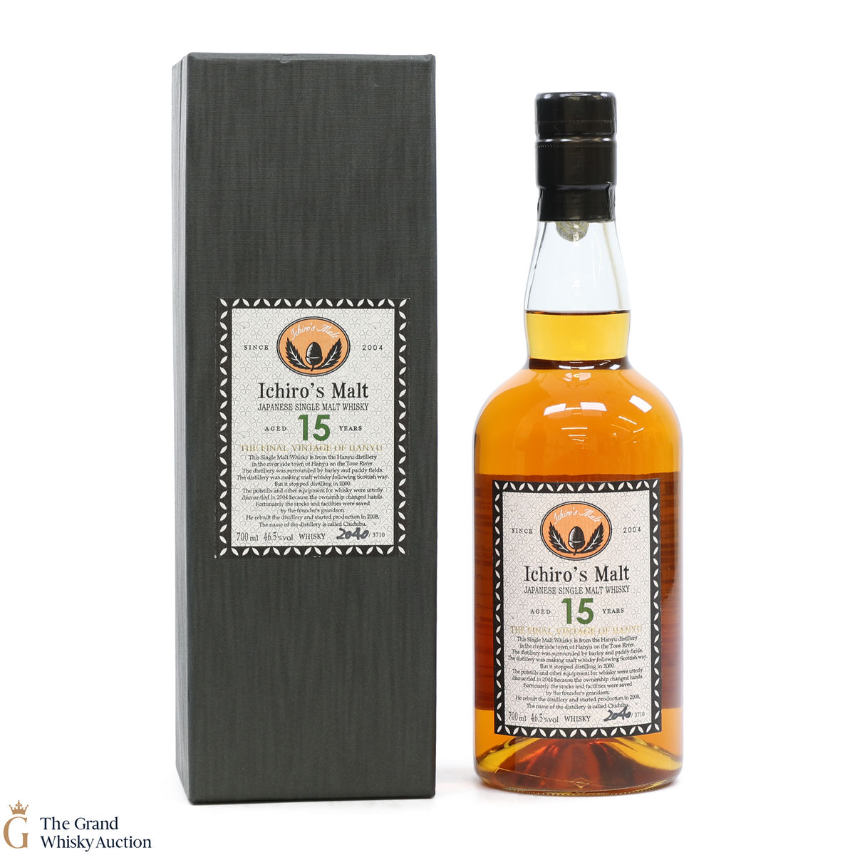 Hanyu - 2000 Ichiro’s Malt 15 Year Old - The Final Vintage