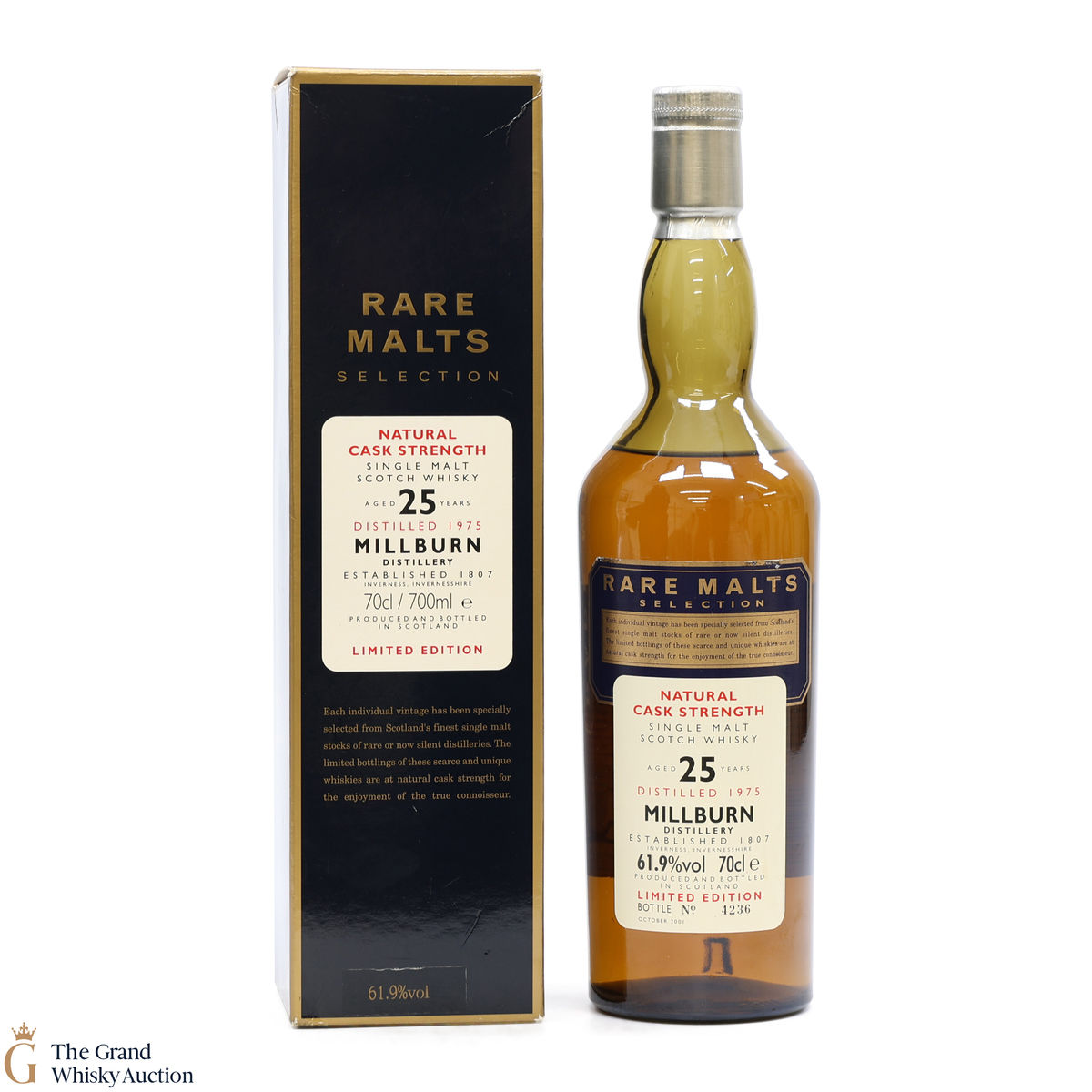 Millburn - 25 Year Old 1975 - Rare Malts 61.9%