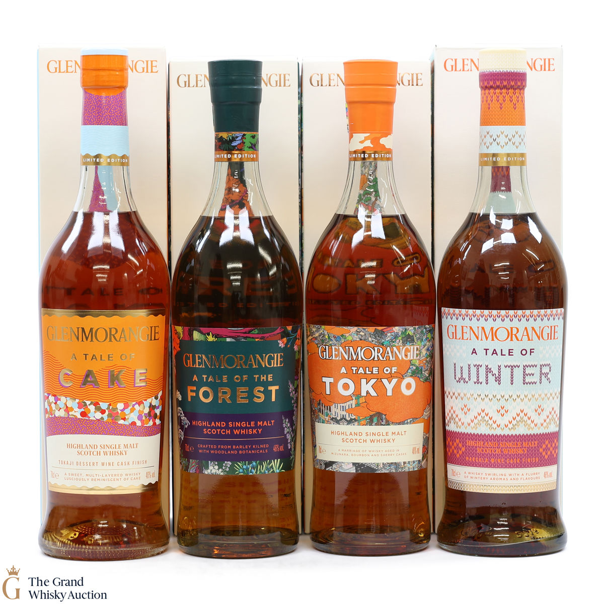 Glenmorangie - 'A Tale of' Series (4 x 70cl)