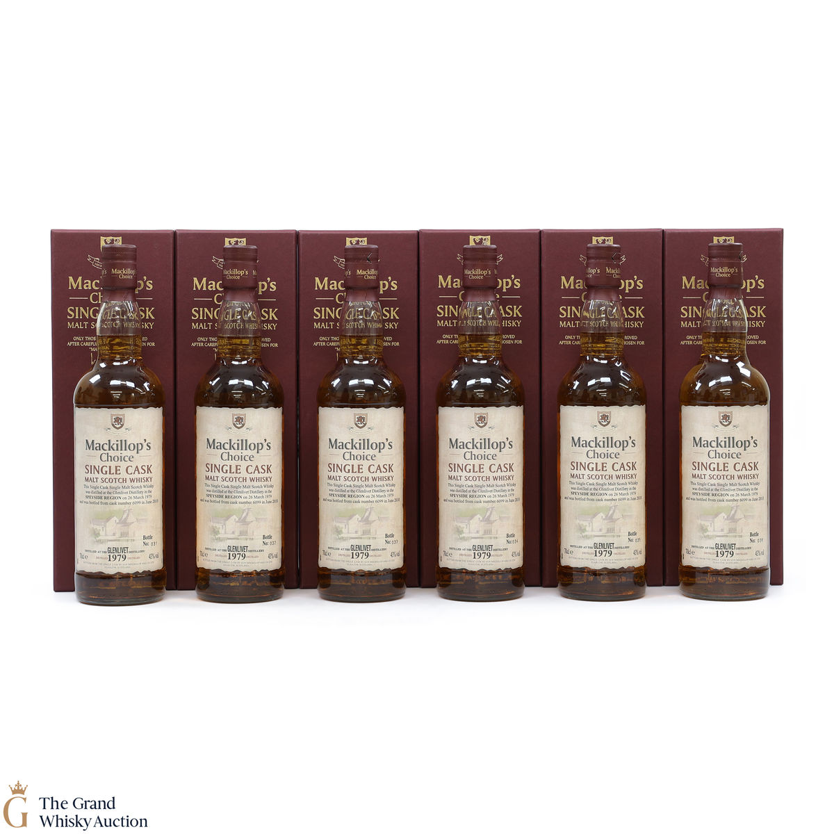 Glenlivet - 1989 Single Cask #6099 - Mackillop's Choice (6 x 70cl)