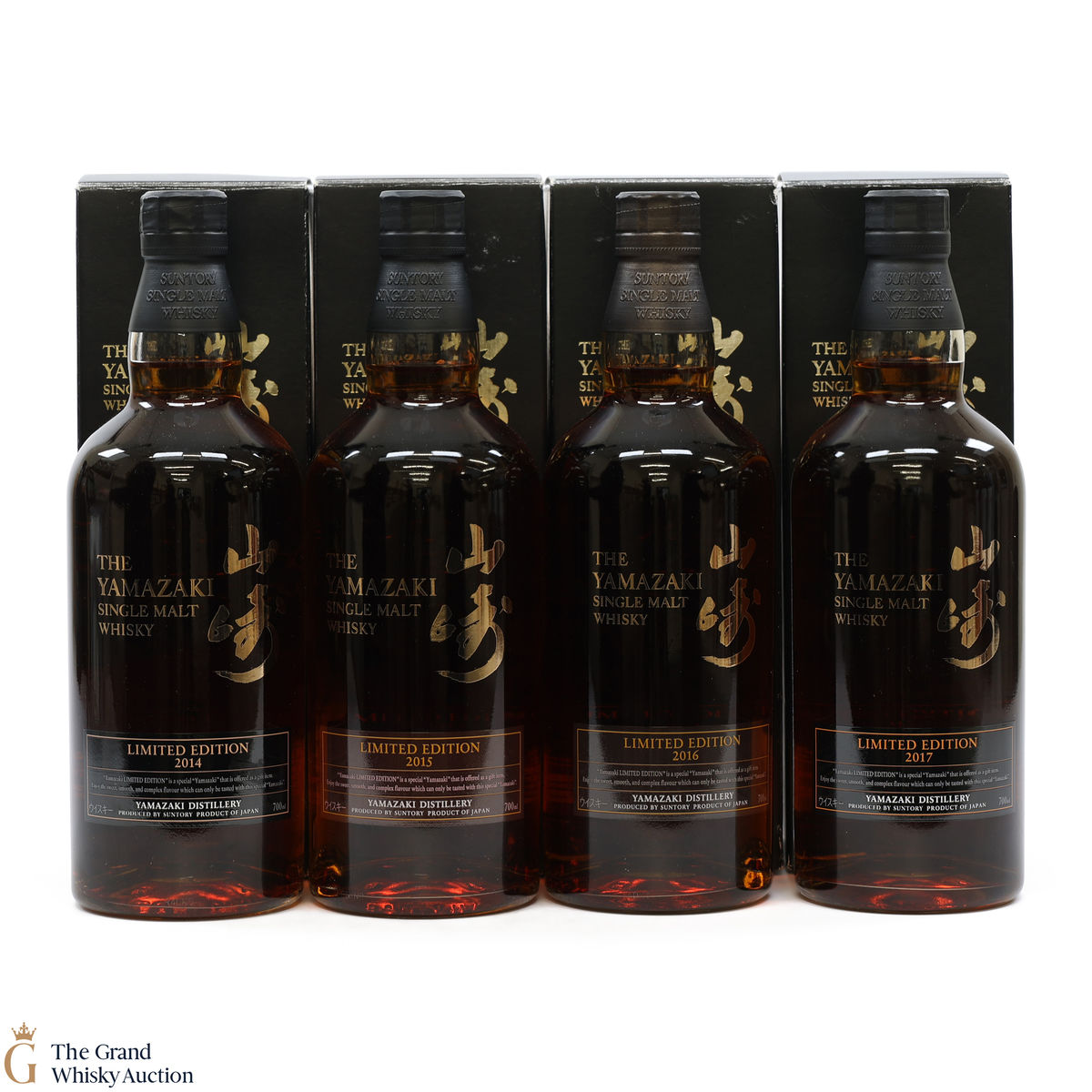 Yamazaki - Limited Edition Releases 2014-17 (4 x 70cl)