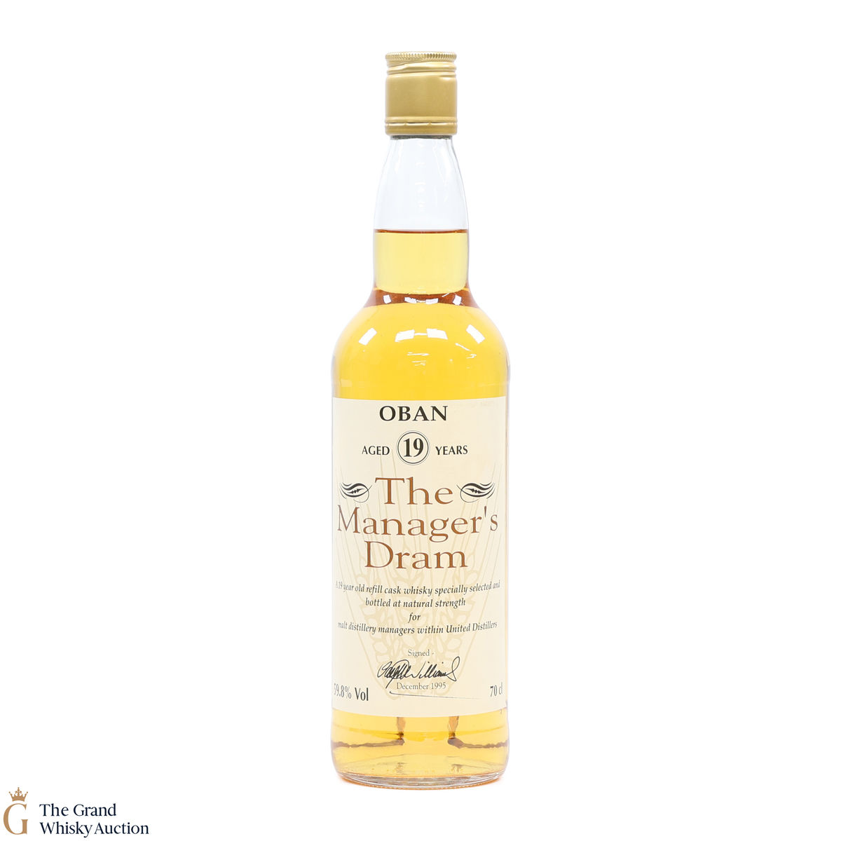 Oban - 19 Year Old - 1995 Managers Dram