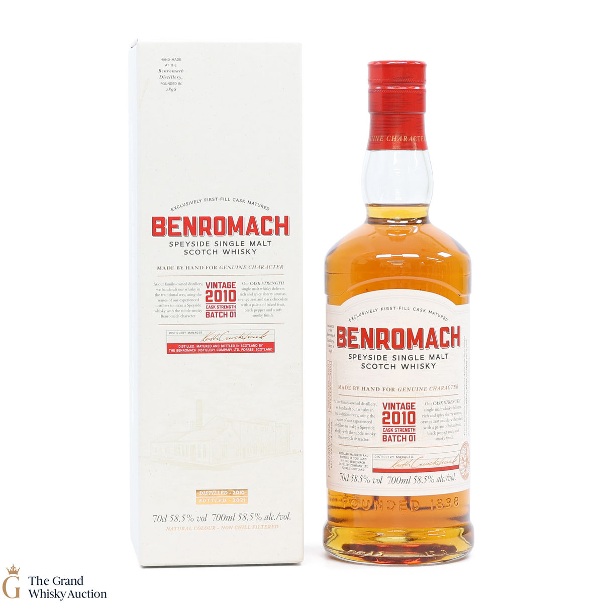 Benromach - Cask Strength 2010 - Batch 1 