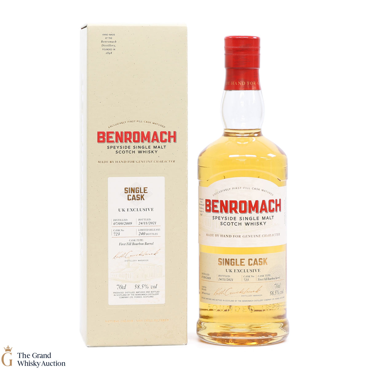 Benromach - 2009 - Single Cask #723 - UK Exclusive 